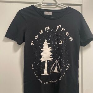 Fuego black camping tee